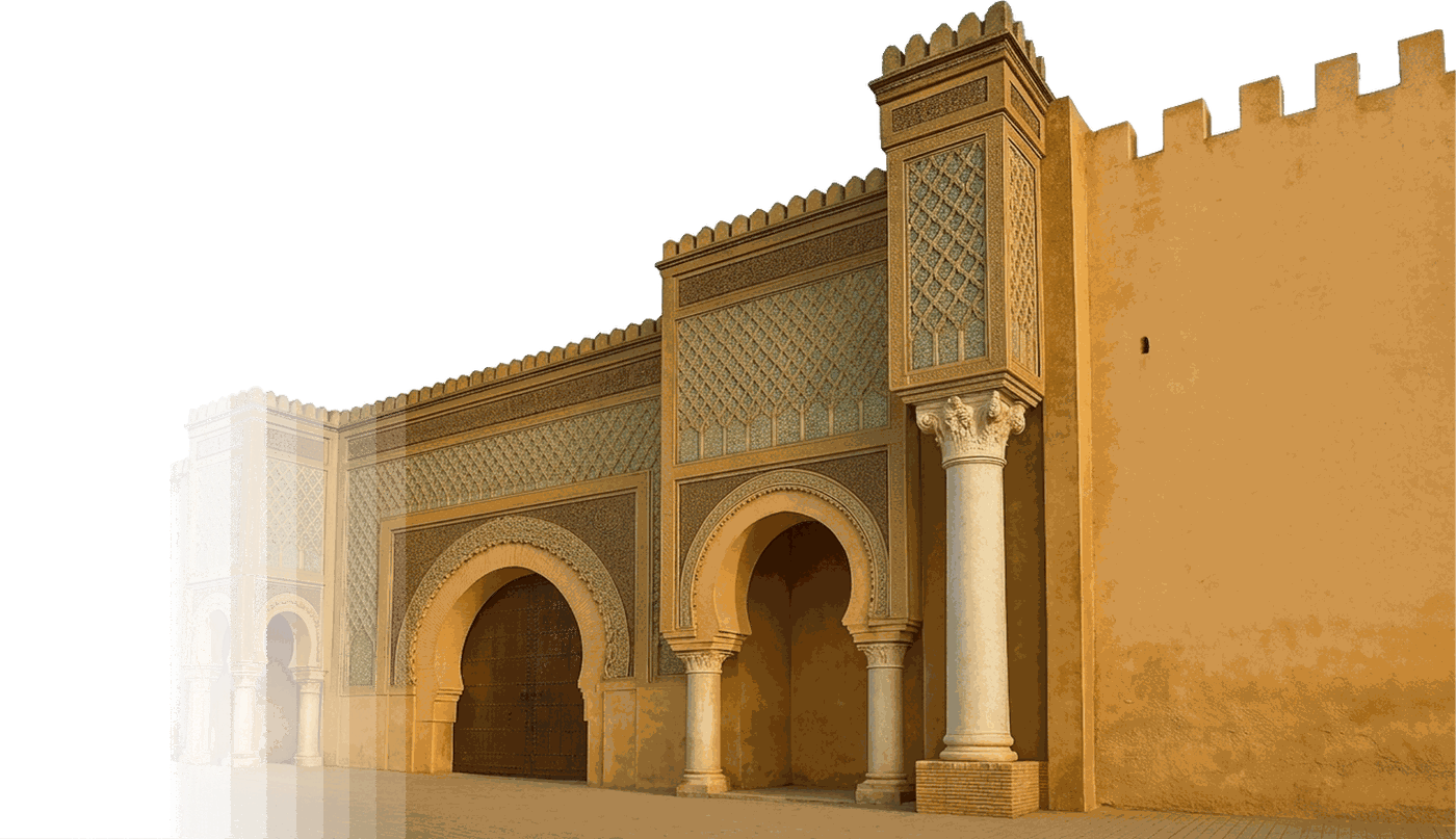 Bab Mansour, porte monumentale de Meknès